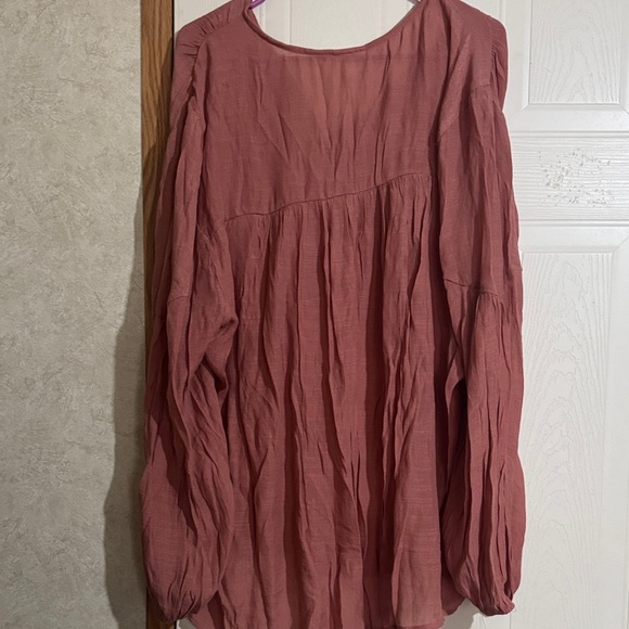 LuLaRoe Dusty Rose Blouse - Picture 4 of 4